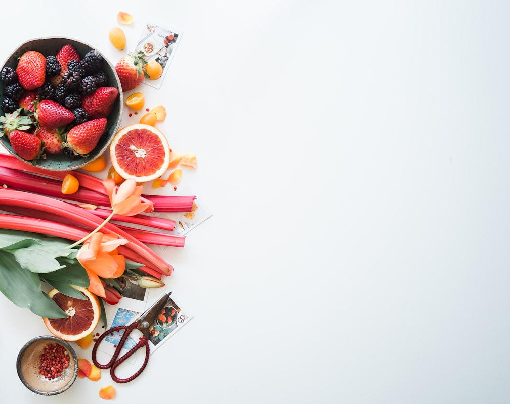 Rutina de alimentación saludable con fibra